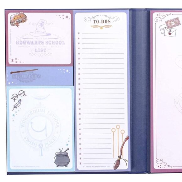 Harry Potter Memo Pad Set with Hogwarts Pen - Picture 4 of 5